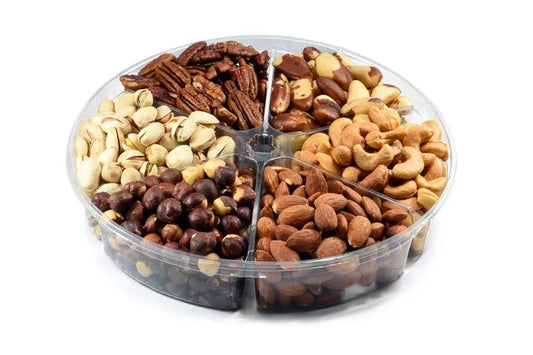 Mitzie's Kitchen Delicious Deluxe Mixed Nuts Roasted and Unsalted Tray
