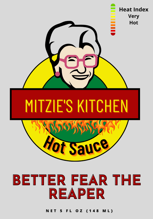Mitzie's Kitchen Better Fear the Reaper Hot Sauce
