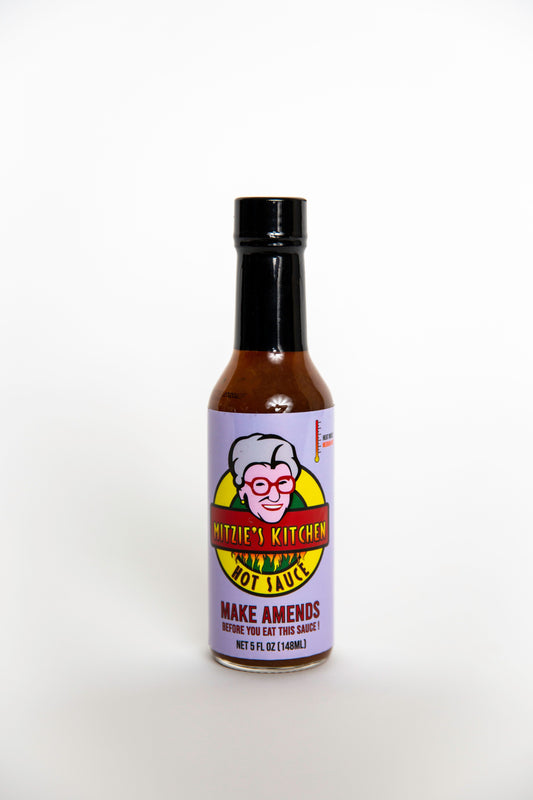 Mitzie's Kitchen Make Amends Before You Eat This Sauce Hot Sauce