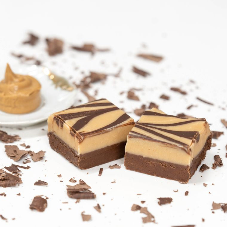 Peanut Butter and Chocolate Fudge